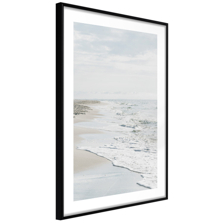 Wall Poster Peaceful Shore - romantic landscape of a tranquil beach and sea waves 137836 additionalImage 4