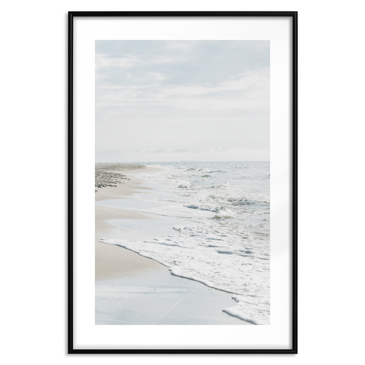 Wall Poster Peaceful Shore - romantic landscape of a tranquil beach and sea waves 137836 additionalImage 20