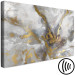 Canvas Marble Structure (1-piece) Wide - abstraction in golden spots 138136 additionalThumb 6