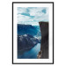 Wall Poster Preikestolen - picturesque landscape of rocky mountains and a large lake 138736 additionalThumb 19
