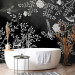 Wall Mural Birds Among Branches - Black and White Composition Inspired by Nature 138836 additionalThumb 8