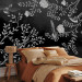 Wall Mural Birds Among Branches - Black and White Composition Inspired by Nature 138836 additionalThumb 2