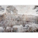 Wall Mural Lake view - landscape of a calm lake and trees with mountains in the background 143236 additionalThumb 5