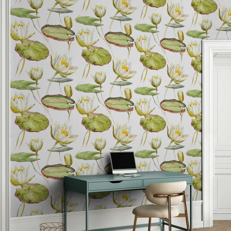 Modern Wallpaper Floating Lilies 143336 additionalImage 5