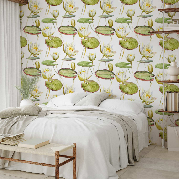 Modern Wallpaper Floating Lilies 143336 additionalImage 4