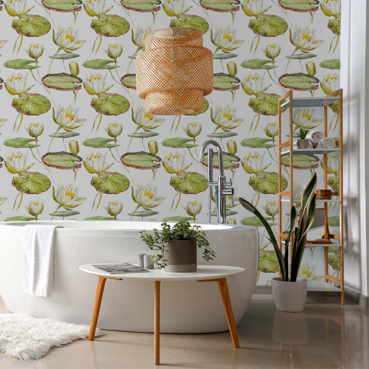 Modern Wallpaper Floating Lilies 143336 additionalImage 10