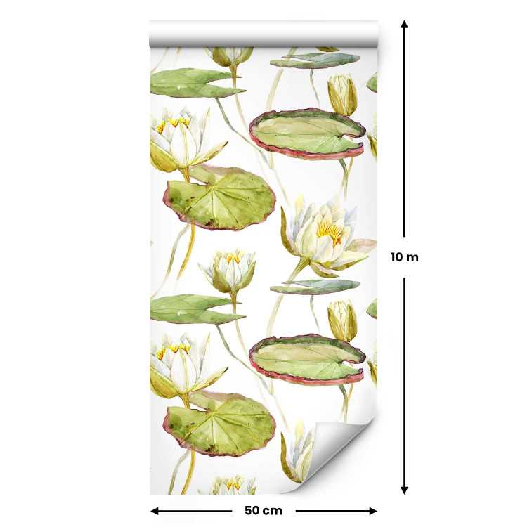 Modern Wallpaper Floating Lilies 143336 additionalImage 2