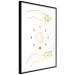 Wall Poster Magic Symbols - All Phases of the Moon and Golden Hands 146136 additionalThumb 2