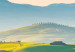 Canvas Print Tuscany Landscape - Photo of Green Fields at Sunrise 149836 additionalThumb 4