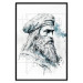Poster Da Vinci - A Black and White Portrait of the Artist Generated by AI 151136 additionalThumb 25