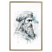 Poster Da Vinci - A Black and White Portrait of the Artist Generated by AI 151136 additionalThumb 27