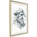 Poster Da Vinci - A Black and White Portrait of the Artist Generated by AI 151136 additionalThumb 14