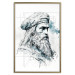 Poster Da Vinci - A Black and White Portrait of the Artist Generated by AI 151136 additionalThumb 16