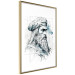 Poster Da Vinci - A Black and White Portrait of the Artist Generated by AI 151136 additionalThumb 8