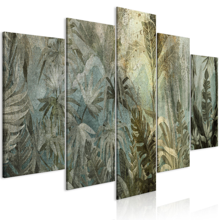 Canvas Jungle - Exotic Island Forest in Natural Green Colors 151436 additionalImage 2