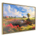 Poster Rural Idyll - Landscape of the Polish Countryside Painted in Warm Colors 151536 additionalThumb 7
