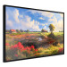 Poster Rural Idyll - Landscape of the Polish Countryside Painted in Warm Colors 151536 additionalThumb 5