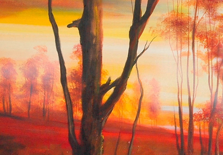 Canvas Print Sunrise over forest 49536 additionalImage 3