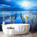 Wall Mural Moment of Solitude - landscape with a lake, forest, and mountains in the sunlight 59736 additionalThumb 8