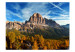 Wall Mural Dolomite Mountain - landscape with forest and sky 59936 additionalThumb 1
