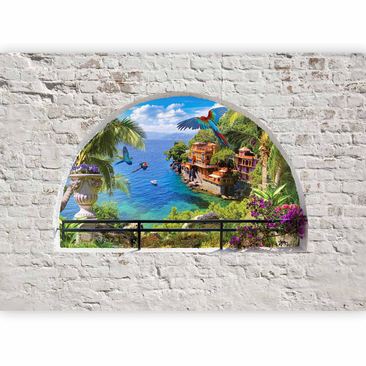 Photo Wallpaper Window in Paradise 92036 additionalImage 1