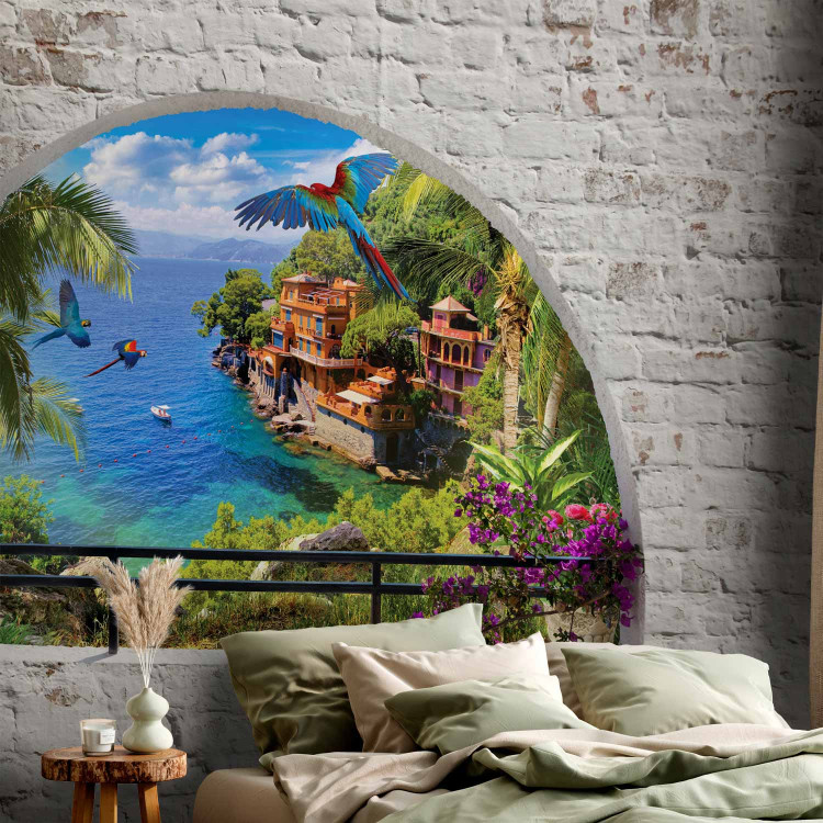 Photo Wallpaper Window in Paradise 92036 additionalImage 2