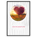 Poster Enjoy Every Moment - heart-shaped tree and English text 114446 additionalThumb 18