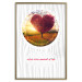 Poster Enjoy Every Moment - heart-shaped tree and English text 114446 additionalThumb 19