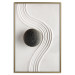 Wall Poster Concentration - oriental composition with a stone on sand in Zen style 115046 additionalThumb 19