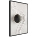 Wall Poster Concentration - oriental composition with a stone on sand in Zen style 115046 additionalThumb 10