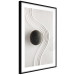 Wall Poster Concentration - oriental composition with a stone on sand in Zen style 115046 additionalThumb 11