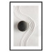 Wall Poster Concentration - oriental composition with a stone on sand in Zen style 115046 additionalThumb 20