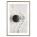 Wall Poster Concentration - oriental composition with a stone on sand in Zen style 115046 additionalThumb 14