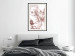 Poster Magnolia World - botanical composition with flowers in brown tones 119046 additionalThumb 22