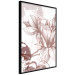 Poster Magnolia World - botanical composition with flowers in brown tones 119046 additionalThumb 10