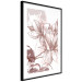 Poster Magnolia World - botanical composition with flowers in brown tones 119046 additionalThumb 11
