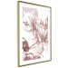 Poster Magnolia World - botanical composition with flowers in brown tones 119046 additionalThumb 6