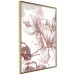 Poster Magnolia World - botanical composition with flowers in brown tones 119046 additionalThumb 14