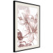 Poster Magnolia World - botanical composition with flowers in brown tones 119046 additionalThumb 3