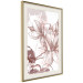 Poster Magnolia World - botanical composition with flowers in brown tones 119046 additionalThumb 2