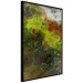 Wall Poster Green Elements - autumn abstraction with dense colorful streaks 119146 additionalThumb 10