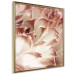 Wall Poster Gentle Touch - floral motif of flowers with a light red texture 122646 additionalThumb 12