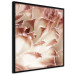 Wall Poster Gentle Touch - floral motif of flowers with a light red texture 122646 additionalThumb 10
