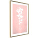 Poster Fly High! - English texts with white butterflies on a pink background 122946 additionalThumb 6