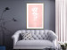 Poster Fly High! - English texts with white butterflies on a pink background 122946 additionalThumb 13