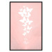 Poster Fly High! - English texts with white butterflies on a pink background 122946 additionalThumb 18