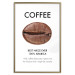 Poster Coffee - Best Niece Ever - black English text and coffee bean 123346 additionalThumb 20