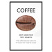 Poster Coffee - Best Niece Ever - black English text and coffee bean 123346 additionalThumb 24