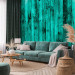 Modern Wallpaper Magma Wooden Emerald 123946