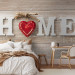 Wall Mural Home Heart (Red) 125046